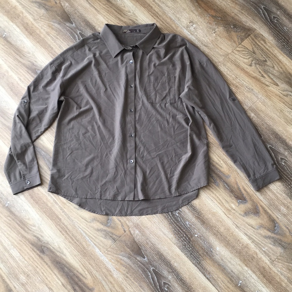 Prana Lightweight Button Down Top - image 1